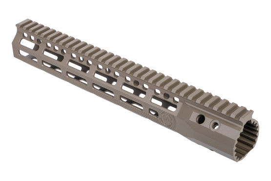 The Troy Industries Gen 2 SOCC Battle Rail features a full length Picatinny top rail.
